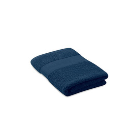 Handtuch Organic Cotton - Blau bedrucken, Art.-Nr. MO9931-04