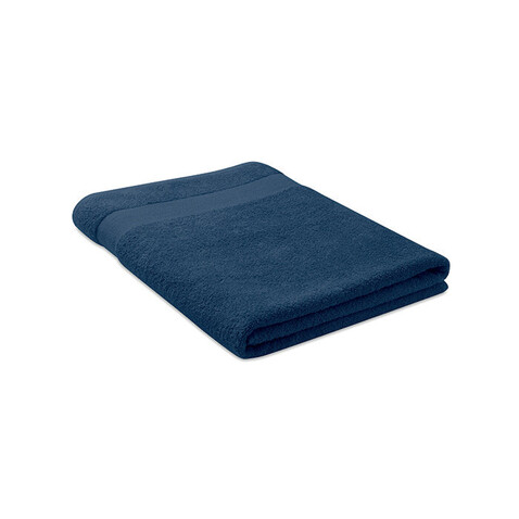 Handtuch Organic Cotton - Blau bedrucken, Art.-Nr. MO9933-04