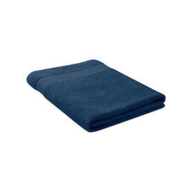 Handtuch Organic Cotton - Blau bedrucken, Art.-Nr. MO9933-04
