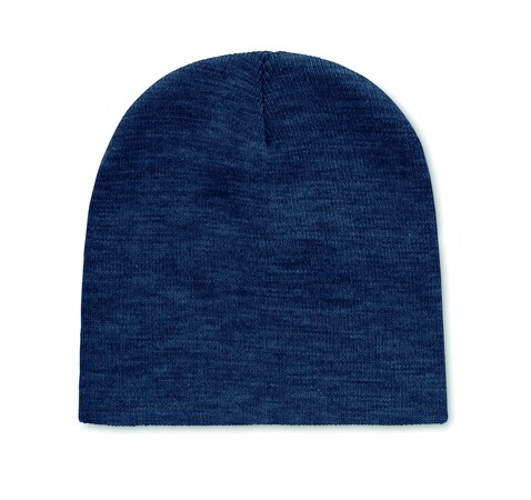 Beanie RPET Polyester - Blau bedrucken, Art.-Nr. MO9964-04 Beanie RPET Polyester - Blau bedrucken, Art.-Nr. MO9964-04