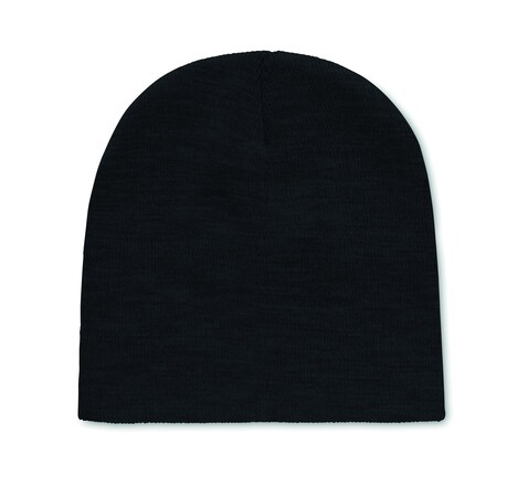 Beanie RPET Polyester - Schwarz bedrucken, Art.-Nr. MO9964-03