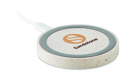 Induktive Ladestation - Beige bedrucken, Art.-Nr. MO9996-13