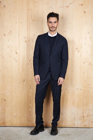MARIUS MEN SUIT JACKET - Night bedrucken, Art.-Nr. N03164-NH-5XL