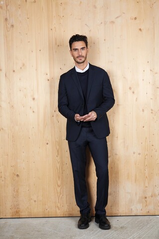 MARIUS MEN SUIT JACKET - Night bedrucken, Art.-Nr. N03164-NH-5XL