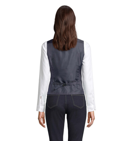 MAX WOMEN WAISTCOAT - Night bedrucken, Art.-Nr. N03167-NH-5XL