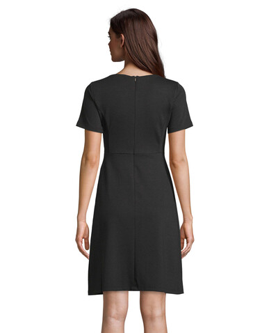 CAMILLE DRESS - Deep Black bedrucken, Art.-Nr. N03171-DB-L CAMILLE DRESS - Deep Black bedrucken, Art.-Nr. N03171-DB-L