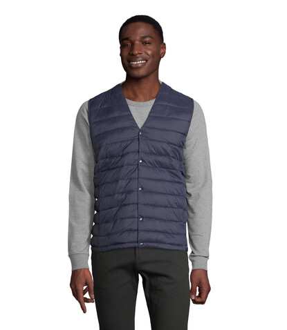 ARTHUR MEN BODYWARMER - Night bedrucken, Art.-Nr. N03172-NH-4XL