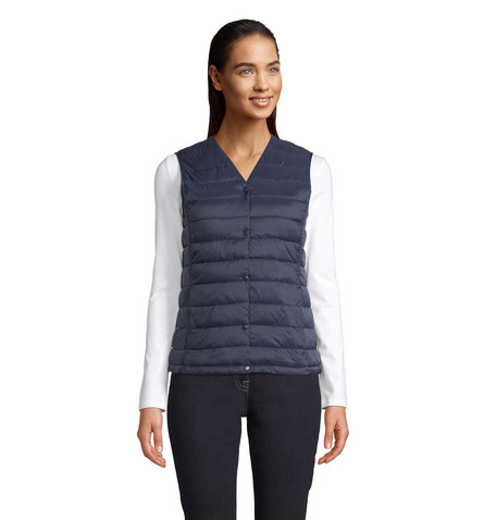 ARTHUR WOMEN BODYWARMER - Night bedrucken, Art.-Nr. N03173-NH-XXL