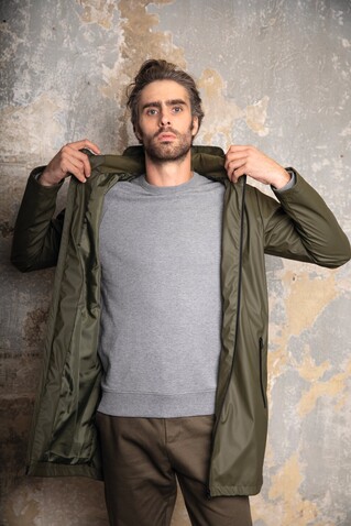 ANTOINE MEN JACKET - Deep Khaki bedrucken, Art.-Nr. N03174-FH-L