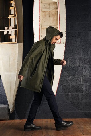 ANTOINE MEN JACKET - Deep Khaki bedrucken, Art.-Nr. N03174-FH-L