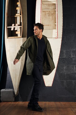 ANTOINE MEN JACKET - Deep Khaki bedrucken, Art.-Nr. N03174-FH-L