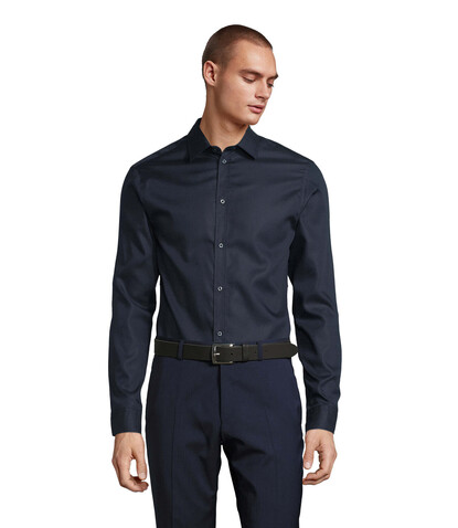 BLAISE MEN SHIRT - Night bedrucken, Art.-Nr. N03182-NH-5XL BLAISE MEN SHIRT - Night bedrucken, Art.-Nr. N03182-NH-5XL
