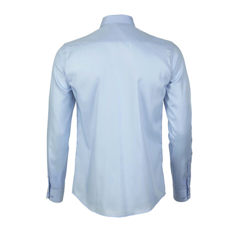 BLAISE MEN SHIRT - Soft Blue bedrucken, Art.-Nr. N03182-EU-3XL BLAISE MEN SHIRT - Soft Blue bedrucken, Art.-Nr. N03182-EU-3XL