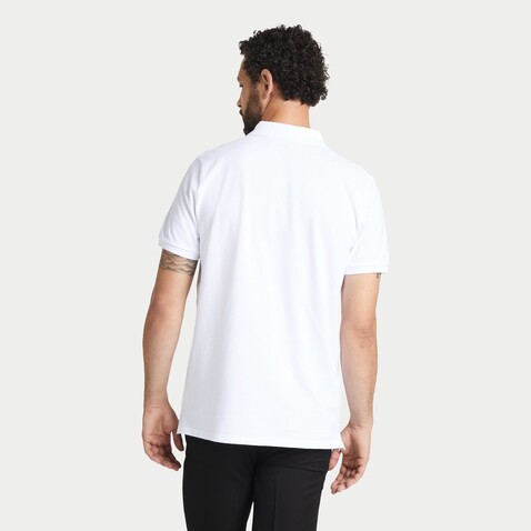 OWEN MEN POLO 215 - Optic White bedrucken, Art.-Nr. N03188-OQ-M