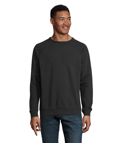 NELSON MEN SWEAT 400 - Deep Black bedrucken, Art.-Nr. N03194-DB-L NELSON MEN SWEAT 400 - Deep Black bedrucken, Art.-Nr. N03194-DB-L