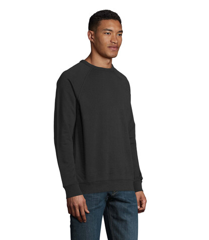 NELSON MEN SWEAT 400 - Deep Black bedrucken, Art.-Nr. N03194-DB-L NELSON MEN SWEAT 400 - Deep Black bedrucken, Art.-Nr. N03194-DB-L