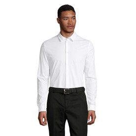 BALTHAZAR MEN SHIRT - Optic White bedrucken, Art.-Nr. N03198-OQ-XXL