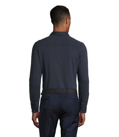 BALTHAZAR MEN SHIRT - Night bedrucken, Art.-Nr. N03198-NH-3XL