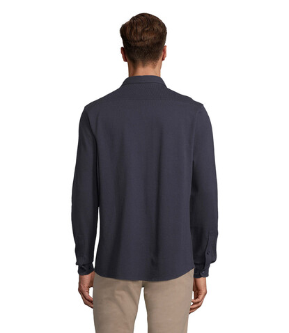 BASILE MEN SHIRT - Night bedrucken, Art.-Nr. N03777-NH-XXL BASILE MEN SHIRT - Night bedrucken, Art.-Nr. N03777-NH-XXL