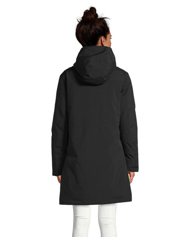 ALFI WOMEN WARM JACKET - Deep Black bedrucken, Art.-Nr. N04005-DB-XL