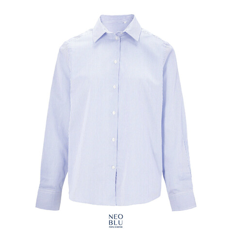 BAPTISTE MEN - Blau Gestreift bedrucken, Art.-Nr. N04338-BS-M BAPTISTE MEN - Blau Gestreift bedrucken, Art.-Nr. N04338-BS-M