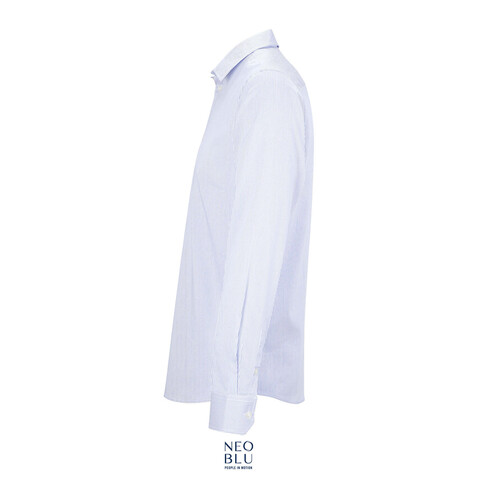 BAPTISTE MEN - Blau Gestreift bedrucken, Art.-Nr. N04338-BS-M BAPTISTE MEN - Blau Gestreift bedrucken, Art.-Nr. N04338-BS-M