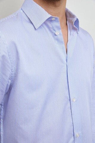 BAPTISTE MEN - Blau Gestreift bedrucken, Art.-Nr. N04338-BS-M BAPTISTE MEN - Blau Gestreift bedrucken, Art.-Nr. N04338-BS-M