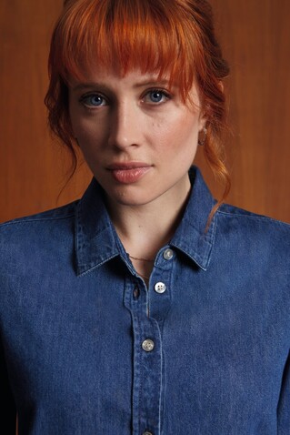 BENNETT WOMEN DENIM SHIRT - Light Oxford bedrucken, Art.-Nr. N04797-LO-S BENNETT WOMEN DENIM SHIRT - Light Oxford bedrucken, Art.-Nr. N04797-LO-S