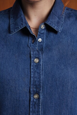 BENNETT WOMEN DENIM SHIRT - Light Oxford bedrucken, Art.-Nr. N04797-LO-S BENNETT WOMEN DENIM SHIRT - Light Oxford bedrucken, Art.-Nr. N04797-LO-S