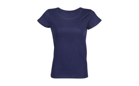 TEMPO WOMEN 185 T-SHIRT - French Navy bedrucken, Art.-Nr. R03257-FN-S