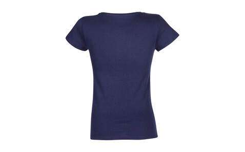 TEMPO WOMEN 185 T-SHIRT - French Navy bedrucken, Art.-Nr. R03257-FN-S