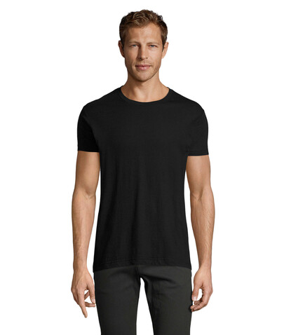 REGENT FIT HERREN 150g - Deep Black bedrucken, Art.-Nr. S00553-DB-XL REGENT FIT HERREN 150g - Deep Black bedrucken, Art.-Nr. S00553-DB-XL