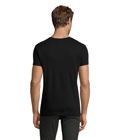 REGENT FIT HERREN 150g - Deep Black bedrucken, Art.-Nr. S00553-DB-XL REGENT FIT HERREN 150g - Deep Black bedrucken, Art.-Nr. S00553-DB-XL