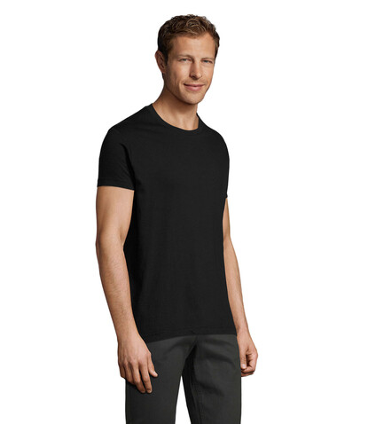REGENT FIT HERREN 150g - Deep Black bedrucken, Art.-Nr. S00553-DB-XL REGENT FIT HERREN 150g - Deep Black bedrucken, Art.-Nr. S00553-DB-XL