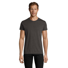 REGENT FIT HERREN 150g - Charcoal Melange bedrucken, Art.-Nr. S00553-CE-XXL