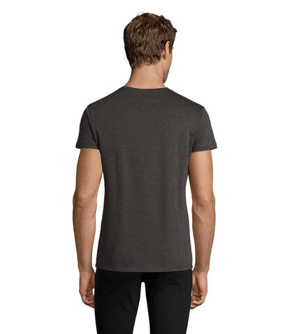REGENT FIT HERREN 150g - Charcoal Melange bedrucken, Art.-Nr. S00553-CE-M