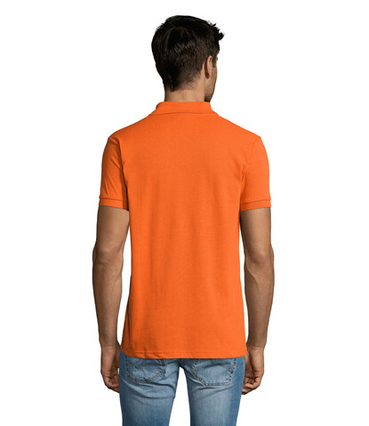 PRIME HERREN POLO 200g - Orange bedrucken, Art.-Nr. S00571-OR-S PRIME HERREN POLO 200g - Orange bedrucken, Art.-Nr. S00571-OR-S