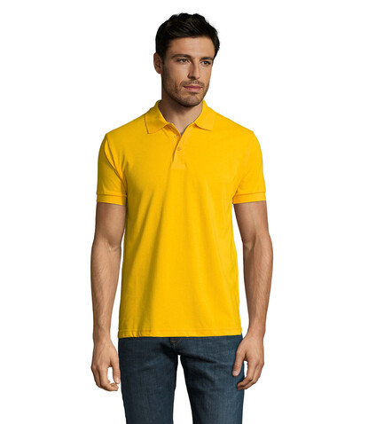 PRIME HERREN POLO 200g - Gold bedrucken, Art.-Nr. S00571-GO-XL PRIME HERREN POLO 200g - Gold bedrucken, Art.-Nr. S00571-GO-XL
