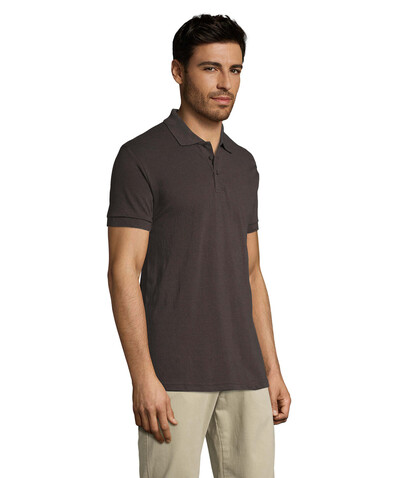 PRIME HERREN POLO 200g - Dunkelgrau bedrucken, Art.-Nr. S00571-DG-XXL PRIME HERREN POLO 200g - Dunkelgrau bedrucken, Art.-Nr. S00571-DG-XXL