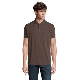 PRIME HERREN POLO 200g - Chocolate bedrucken, Art.-Nr. S00571-CH-XXL