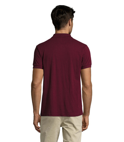 PRIME HERREN POLO 200g - Burgundy bedrucken, Art.-Nr. S00571-BG-3XL PRIME HERREN POLO 200g - Burgundy bedrucken, Art.-Nr. S00571-BG-3XL