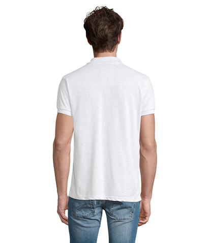 PRIME HERREN POLO 200g - Ash bedrucken, Art.-Nr. S00571-AS-M PRIME HERREN POLO 200g - Ash bedrucken, Art.-Nr. S00571-AS-M