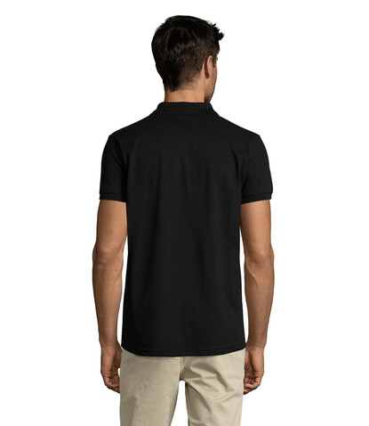 PRIME HERREN POLO 200g - Schwarz bedrucken, Art.-Nr. S00571-BK-XL PRIME HERREN POLO 200g - Schwarz bedrucken, Art.-Nr. S00571-BK-XL