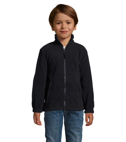 NORTH KINDER FL JACKE 300g - Navy bedrucken, Art.-Nr. S00589-NY-L NORTH KINDER FL JACKE 300g - Navy bedrucken, Art.-Nr. S00589-NY-L