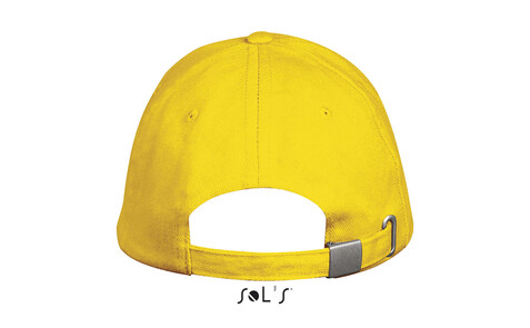 LONG BEACH FIVE PANEL CAP - Gold bedrucken, Art.-Nr. S00594-GO-M