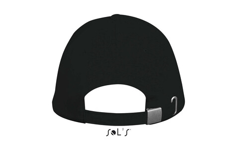 LONG BEACH FIVE PANEL CAP - Schwarz bedrucken, Art.-Nr. S00594-BK-M LONG BEACH FIVE PANEL CAP - Schwarz bedrucken, Art.-Nr. S00594-BK-M