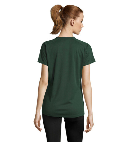 SPORTY DAMENT-SHIRT 140g - Forest Green bedrucken, Art.-Nr. S01159-FG-M SPORTY DAMENT-SHIRT 140g - Forest Green bedrucken, Art.-Nr. S01159-FG-M