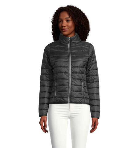 RIDE DAMEN JACKE 180g - Schwarz bedrucken, Art.-Nr. S01170-BK-XXL RIDE DAMEN JACKE 180g - Schwarz bedrucken, Art.-Nr. S01170-BK-XXL