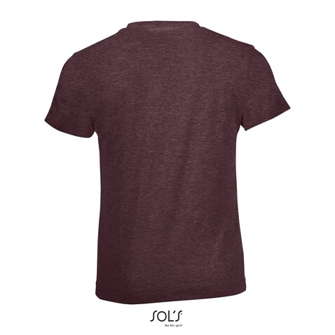 REGENT FIT KINDER 150g - Heather Oxblood bedrucken, Art.-Nr. S01183-HX-3XL REGENT FIT KINDER 150g - Heather Oxblood bedrucken, Art.-Nr. S01183-HX-3XL