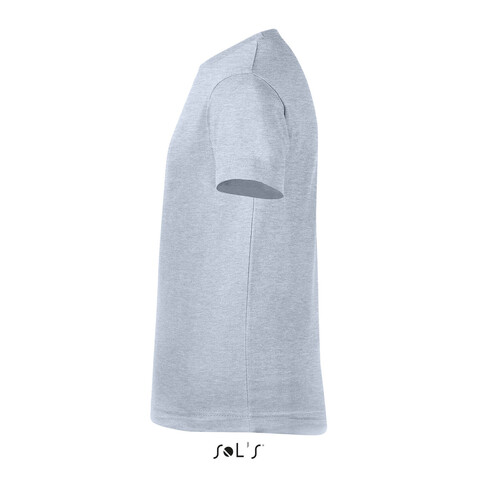 REGENT FIT KINDER 150g - Heather Sky bedrucken, Art.-Nr. S01183-HS-L REGENT FIT KINDER 150g - Heather Sky bedrucken, Art.-Nr. S01183-HS-L